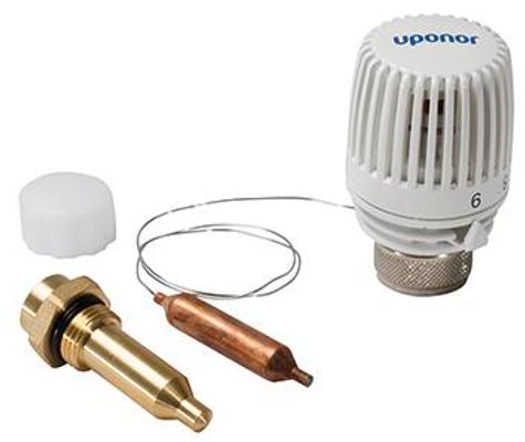 Uponor Fluvia T Thermostat, mit Fernfühler, Push-23, KRS-6 Bild 2