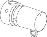 Uponor Fluvia T Grundfos Pumpenkopf, Push-12 Bild 5