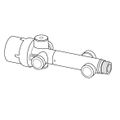 Uponor Combi Port Gen PM-Regler DW 2-, 240 mm, Farbe beige Bild 2