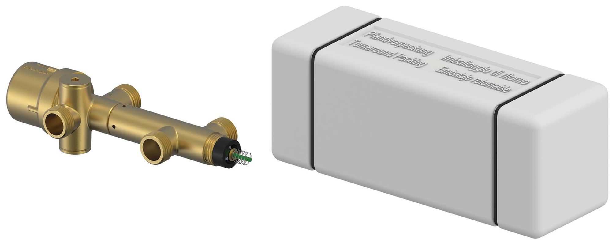 Uponor PM-Regler DW 3-, 250 mm, Farbe beige Bild 1