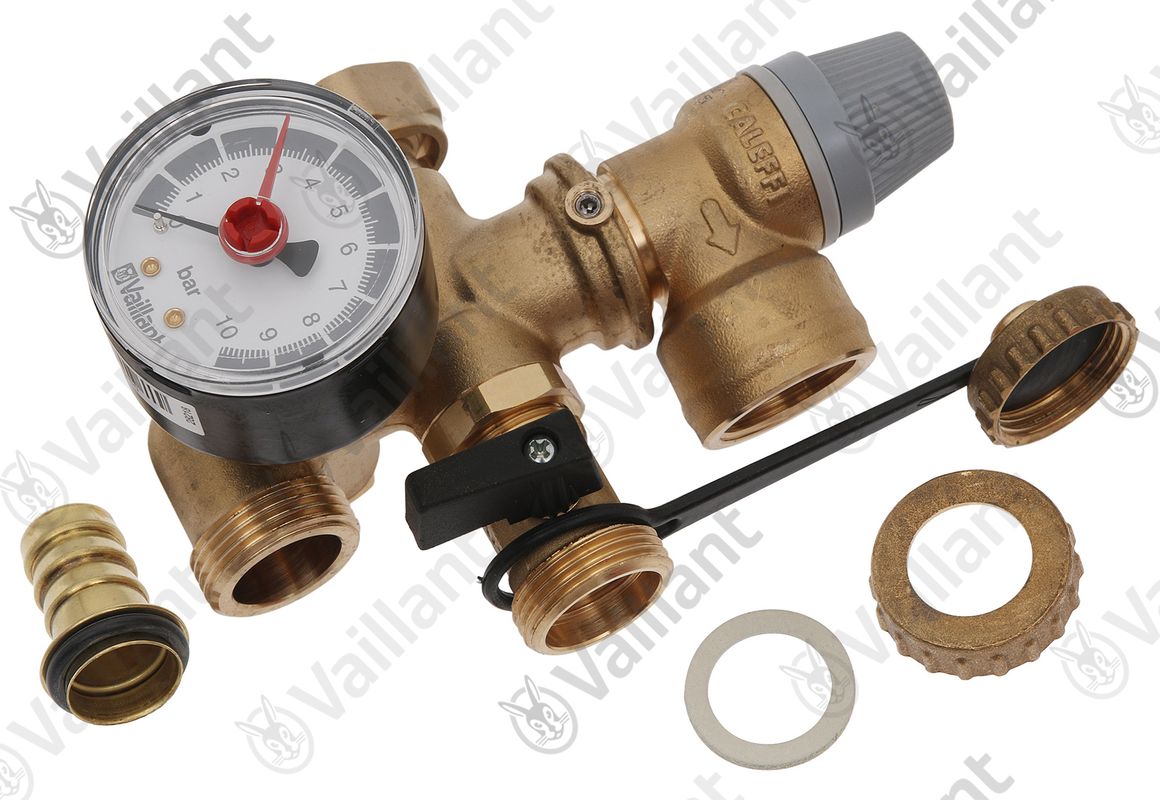 Vaillant Sicherheitsventil, Sicherheitsgruppe Bild 1
