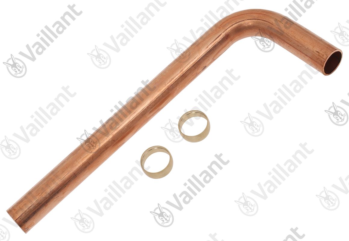 Vaillant Rohr, HW (unvernickelt) Bild 1