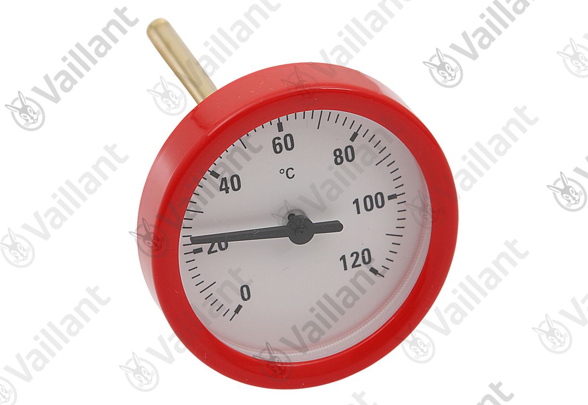 Vaillant Thermometer, Farbe rot Bild 1