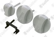 Vaillant Knopf, Set á 3 Stück, Farbe grau Bild 1