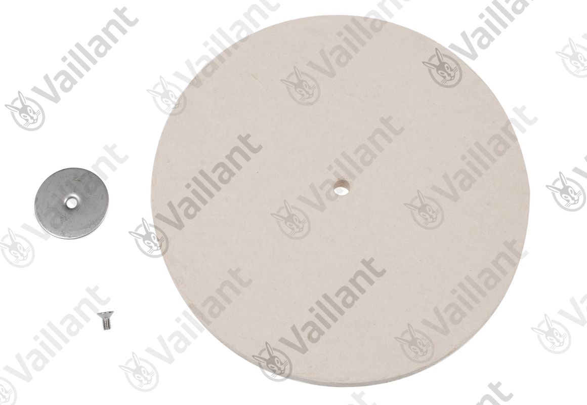 Vaillant Isolierplatte, 10 mm + Mutter / Scheibe Bild 1
