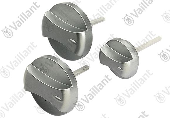 Vaillant Knopf, Set á 3 Stück, Farbe silberfarben Bild 2