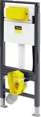 Viega WC-Element Prevista Dry, Höhe 1120 mm, mit Dusch-WC Anschluss, 1120 x 500 mm Bild 2