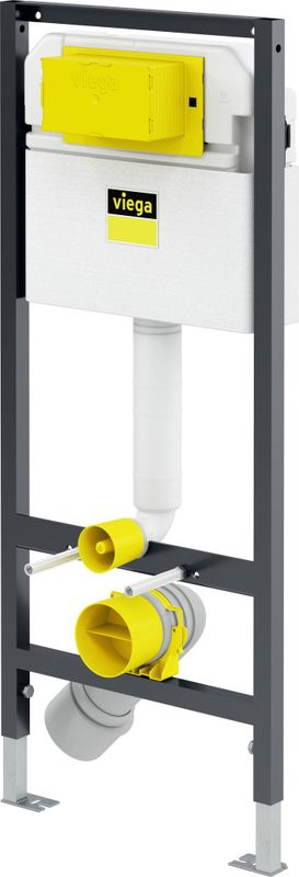 Viega WC-Element Prevista Dry, Höhe 1120 mm Objektvariante, 1120 x 490 mm Bild 1