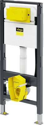 Viega WC-Element Prevista Dry, Höhe 1120 mm, mit Dusch-WC A, Keramikhöhe verstellbar, 1120 x 500 mm Bild 2