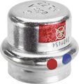 Viega Prestabo Verschlusskappe 22 mm labs-frei, mit SC-Contur, Stahl unlegiert, Farbe grau Bild 2