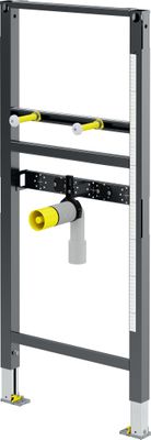 Viega Waschtisch-Element Prevista Dry 8538 Anschlüsse fixiert in 1120 mm, 1120 x 500 mm Bild 2