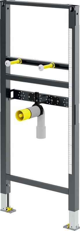 Viega Waschtisch-Element Prevista Dry 8538 Anschlüsse fixiert in 1120 mm, 1120 x 500 mm Bild 1