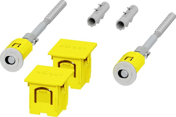 Viega Befestigungsset Prevista Dry, Stahl, Farbe grau Bild 2