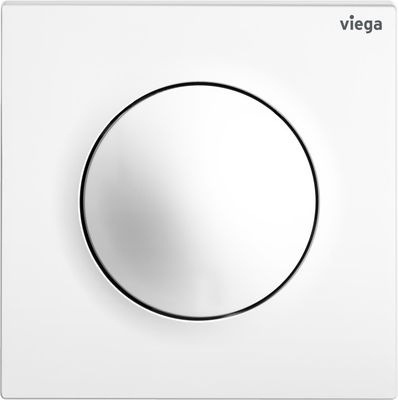 Viega Urinal-Abdeckplatte Visign für Style 20, aus Kunststoff in, 130 x 130 x 8 mm, Farbe weiß Bild 2