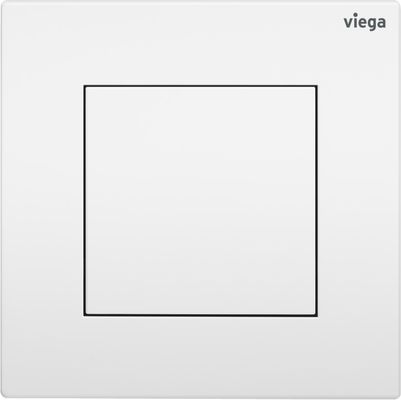 Viega Urinal-Abdeckplatte Visign für Style 21, aus Kunststoff in weiss alpin, 130 x 130 x 8 mm, Farbe weiß Bild 2