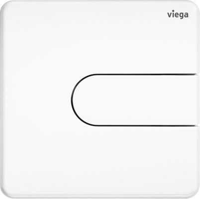 Viega Urinal-Abdeckplatte Visign für Style 23, aus Kunststoff in weiss alpin, 130 x 130 x 6 mm, Farbe weiß Bild 2
