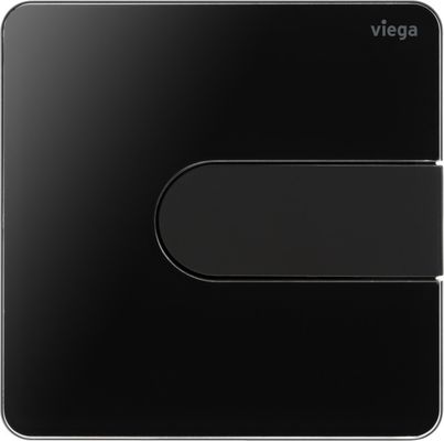 Viega Urinal Betätigungsplatte VfS 23 8613.2 Acryl tiefschwarz /, 130 x 130 x 6 mm, Farbe tiefschwarz Bild 2
