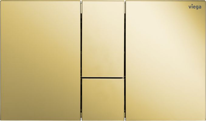 Viega WC Betätigungsplatte VfS 24 8614.1 aus Kunststoff in, Farbe gold Bild 3