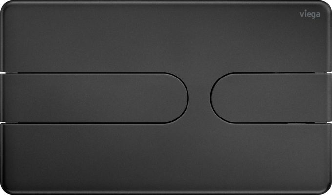 Viega WC Betätigungsplatte VfS 23 8613.1 aus Kunststoff in, 130 x 6 mm, Farbe schwarz Bild 4