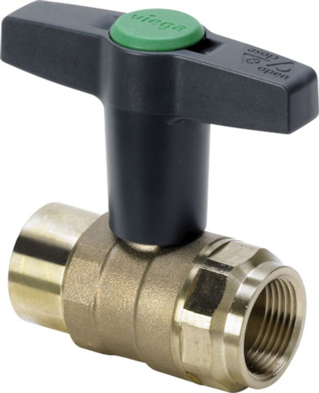 Viega Kugelhahn Easytop 2275.2 in Rp1 / 2 Siliziumbronze Bild 1