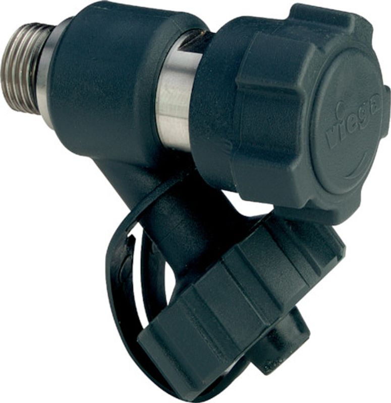Viega Easytop Entleerungsventil 1/4", Farbe silberfarben Bild 1