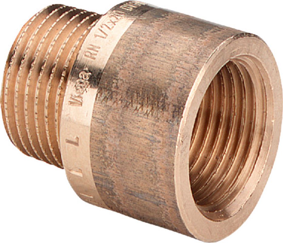 Viega Hahnverlängerung 1/2" x Rotguss, 30 mm Bild 1
