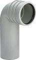 Viega WC Ablaufbogen 3816.1 in Kunststoff, DN 90, Farbe grau Bild 1