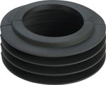 Viega Lippendichtung für WC-Spülrohrverbinder, Gummi, Durchmesser: 43 mm innen, Farbe schwarz Bild 2