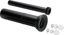 Viega Anschlussset für WC, Kunststoff DN und DN, 90 x 400 mm, Farbe schwarz Bild 3