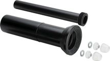 Viega Anschlussset für WC, Kunststoff DN und DN, 90 x 400 mm, Farbe schwarz Bild 1