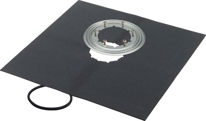 Viega Abdichtungsset mit Abdichtungsmanschette EPDM und Klemmring, 500 x 500 mm Bild 2