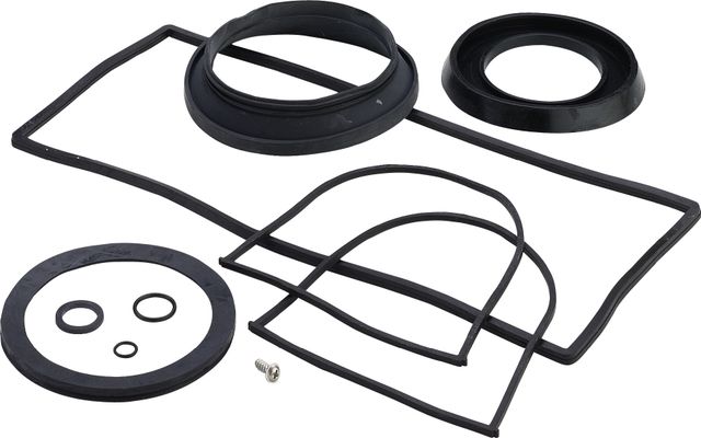 Viega Ersatzteilset 4987.49 150 mm Gummi, Farbe schwarz Bild 2
