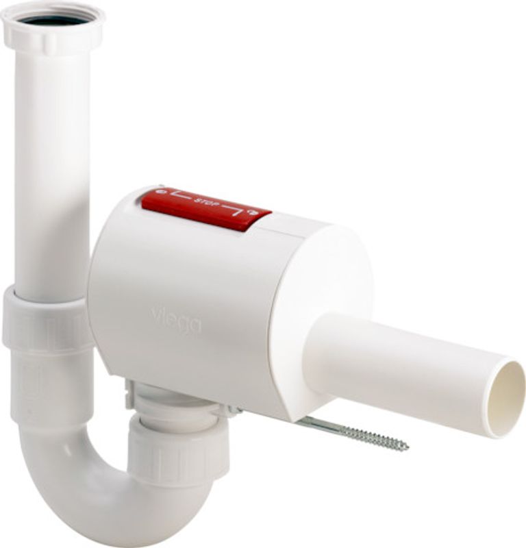Viega Röhrengeruchverschluss Sperrfix, 4995.1 in G1 1/2 x Kunststoff, 40 x 220 mm Bild 1