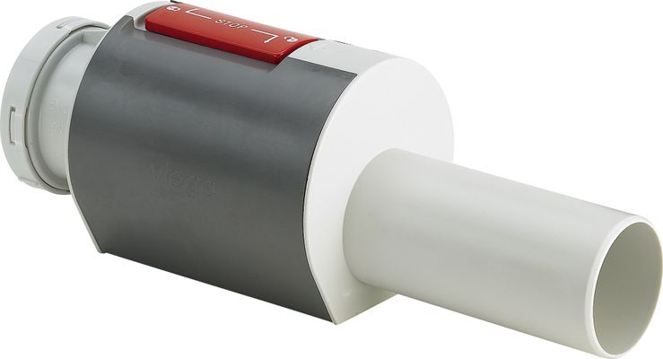Viega Rückstauverschluss Sperrfix, 4995.3 in Kunststoff, DN 50, Farbe weiß Bild 2