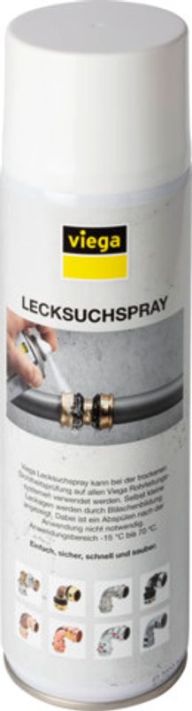 Viega Lecksuchspray Mod.5300, a 400 ml, für alle Rohrleitungssysteme Bild 1