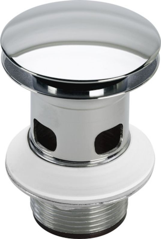 Viega Schaftventil 5433 in G1 1 / 4 x 63 x 75 Messing verchromt, verschliessbar, 63 mm, Farbe chrom Bild 1