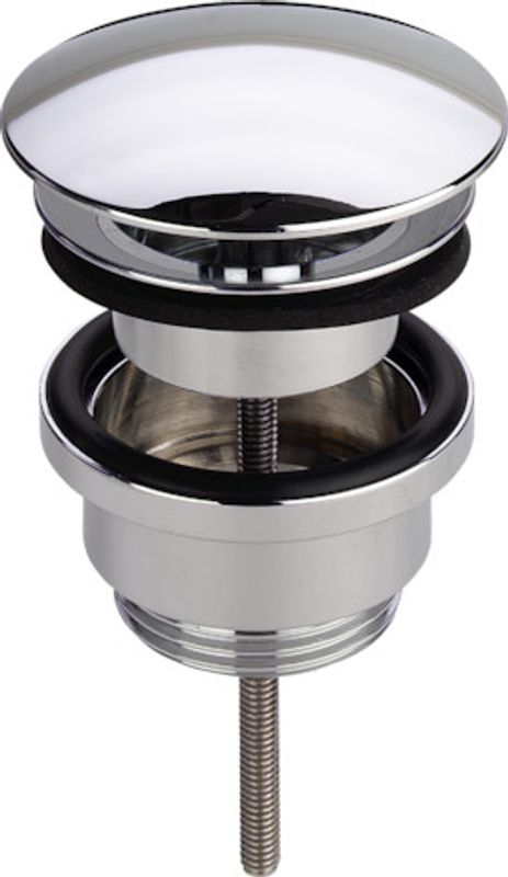 Viega Schaftventil 5438 in G1 1 / 4 x 63 Messing verchromt, nicht verschliessbar, 63 mm, Farbe chrom Bild 1