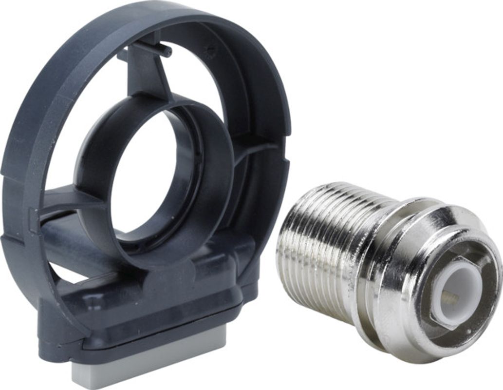 Viega Flansch 6161.105 in 68,2 mm Kunststoff, Farbe grau Bild 1