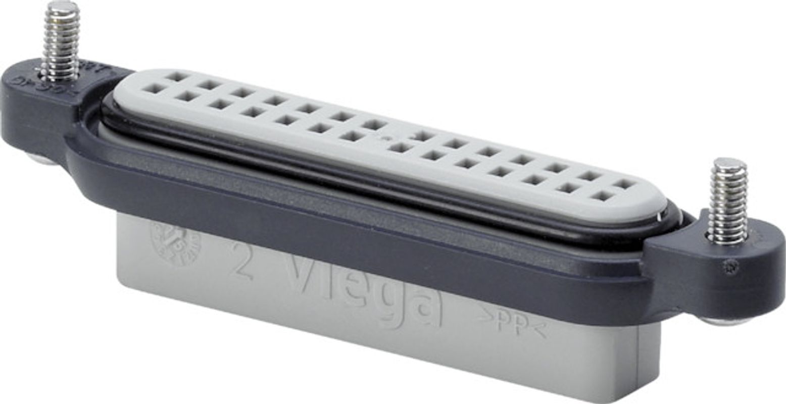 Viega Strahlregler 6161.249 in Kunststoff, 42 x 7 x 13 mm, Farbe grau Bild 1