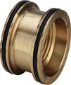 Viega Adapter zum UP-Rohrunterbrecher aus, Material Messing Bild 2
