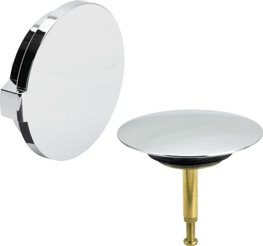 Viega Farbset zu Multiplex Ab-und Überlaufgarnitur, Visign M5 verchromt, Farbe chrom Bild 1