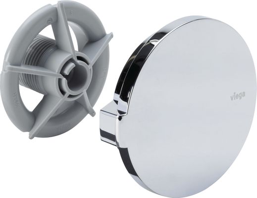 Viega Drehrosette Visign M5 / R5 6162.12 in Kunststoff, Farbe silberfarben Bild 2