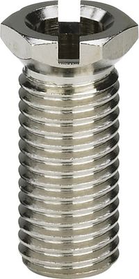 Viega Schraube in M, vernickelt, 12 x 1,5 x 28 mm, Material Messing Bild 2