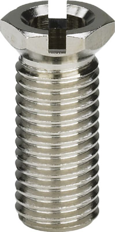 Viega Schraube in M, vernickelt, 12 x 1,5 x 28 mm, Material Messing Bild 1