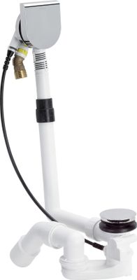 Viega Ab-und Überlauf Multiplex Trio 6170.10 in 560 mmx verchromt, DN 40 / 50, Farbe chrom Bild 2