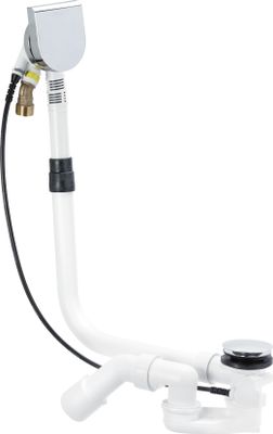 Viega Ab-/Überlauf Multiplex Trio MT9 6170.11 in 725 mmx verchromt, DN 40 / 50, Farbe chrom Bild 2