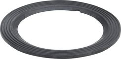 Viega Profildichtung für Tempoplex, Ablaufloch 90 mm, Gummi /, 116 x 26.5 mm, Farbe schwarz Bild 1