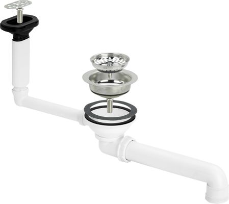 Viega Ablaufventilset 7139.153 in Kunststoff, 114 mm, Farbe weiß Bild 2
