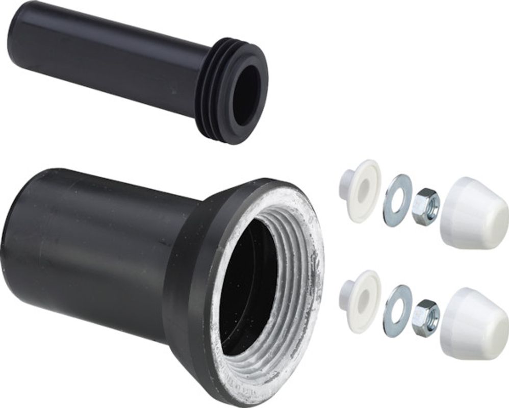 Viega Anschlusset 8010.27 in Kunststoff, DN 90, Farbe schwarz Bild 1