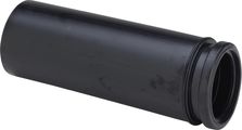 Viega Anschlussstück für waagerechten Anschlus WC-Element, DN, schwarz, 90 x 300 mm, Farbe Schwarz Matt Bild 2